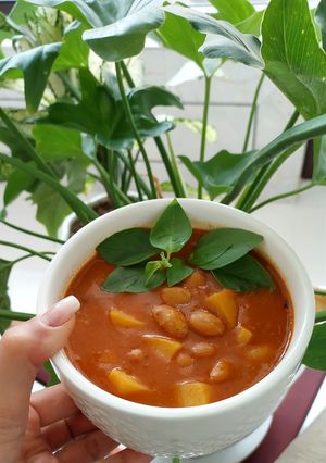 عکسی از دستور خوراک لوبیا چیتی تازه