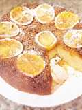 كيكة البرتقال بالكراميل المقلوبه 🍊🍰