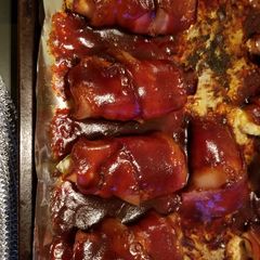 A picture of BBQ Chicken & Bacon Jalapeno Poppers.