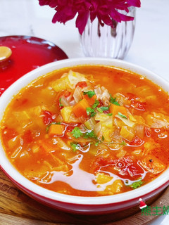 義式蔬菜湯(簡單/健康) 的食譜成品照片