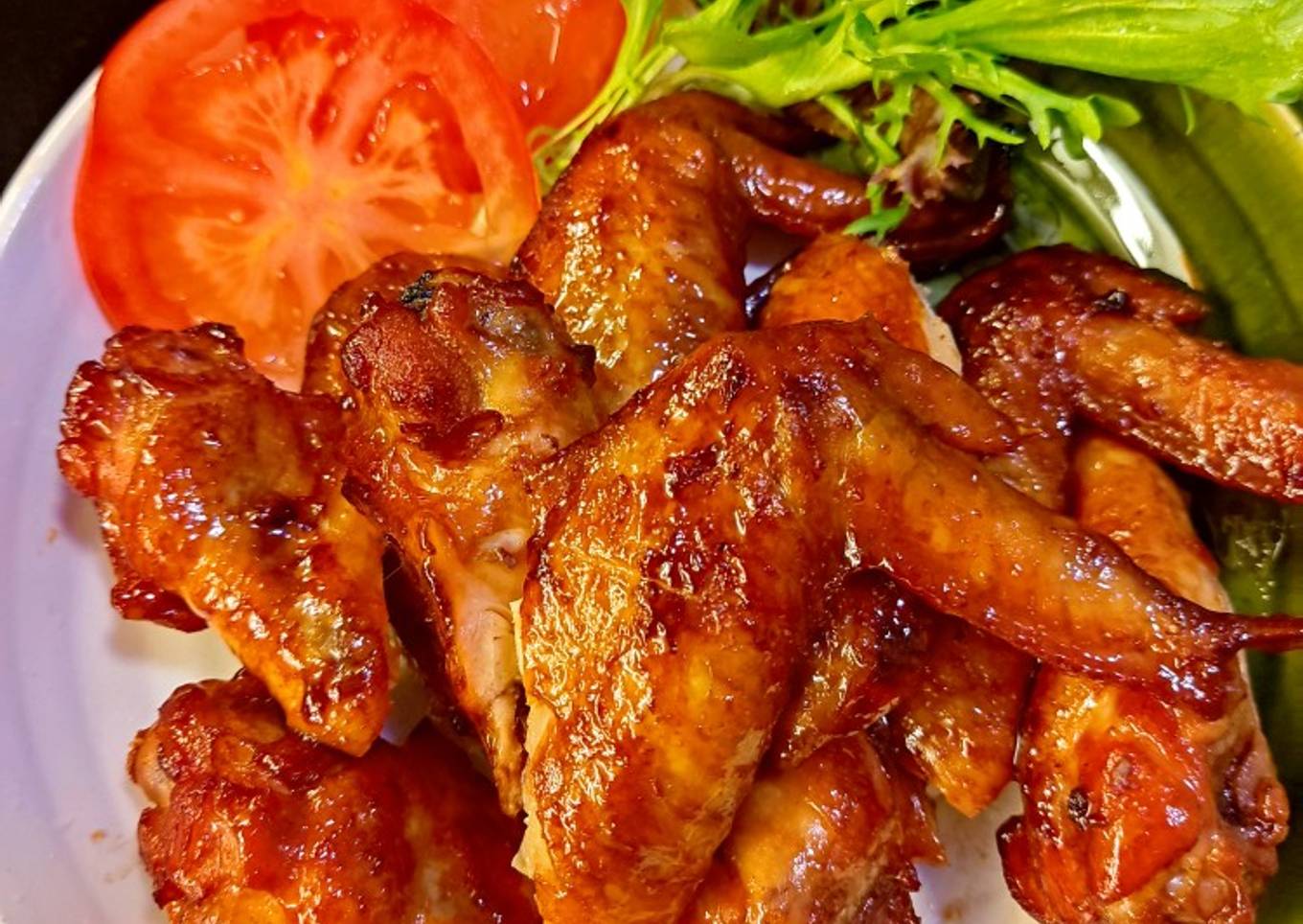 Ayam oven bumbu casiu sauce