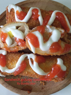 Foto resep Sandwich gulung sosis mayo goreng
