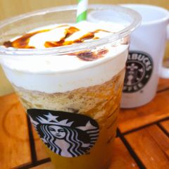 A picture of Caramel Frappuccino.