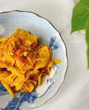 Gà lát chay rim nghệ