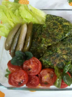 عکسی از دستور کوکو سبزی