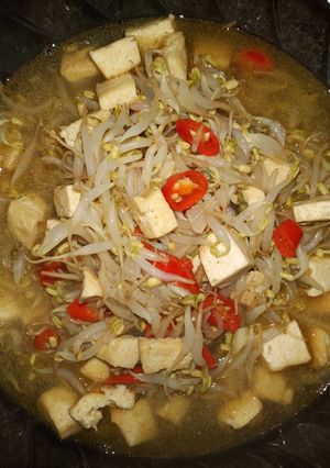 Foto resep Sayur Toge Tahu
