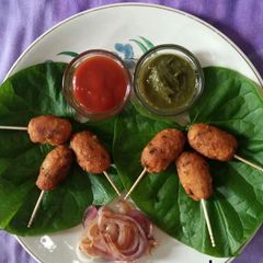 A picture of Arrowroot Flour Potato Cutlate.