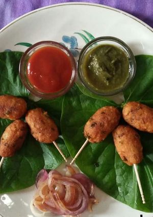 A picture of Arrowroot Flour Potato Cutlate.