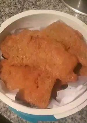 Una foto de Milanesas de berenjenas