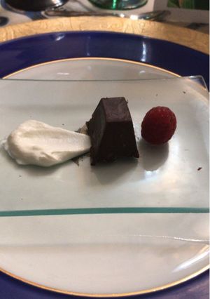 Una foto de Bombones de foie y frambuesa