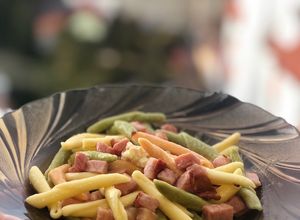 O poză a rețetei Paste cu jambon.