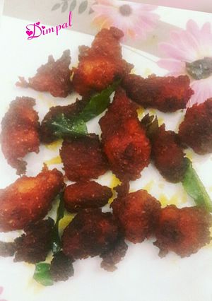 A picture of Chicken 65.