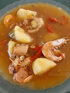 Una foto de Guiso de pulpo