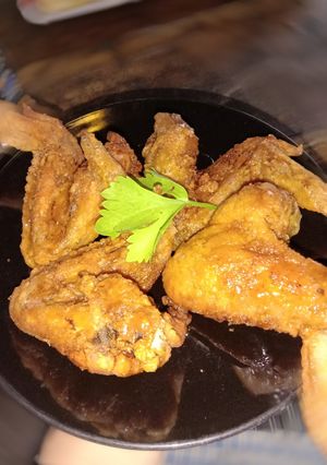 รูปของ ไก่ทอดราดซอสน้ำปลา