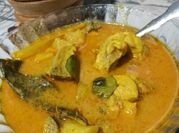 Gambar kari ayam santan kara