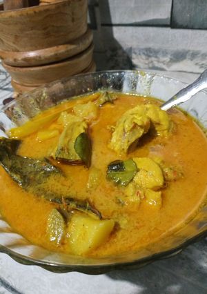 Foto resep Kari ayam bumbu kuning