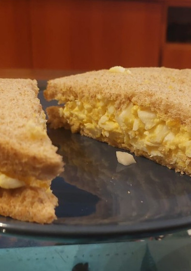 Una foto de Sándwich de huevo