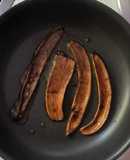 Banana peel bacon