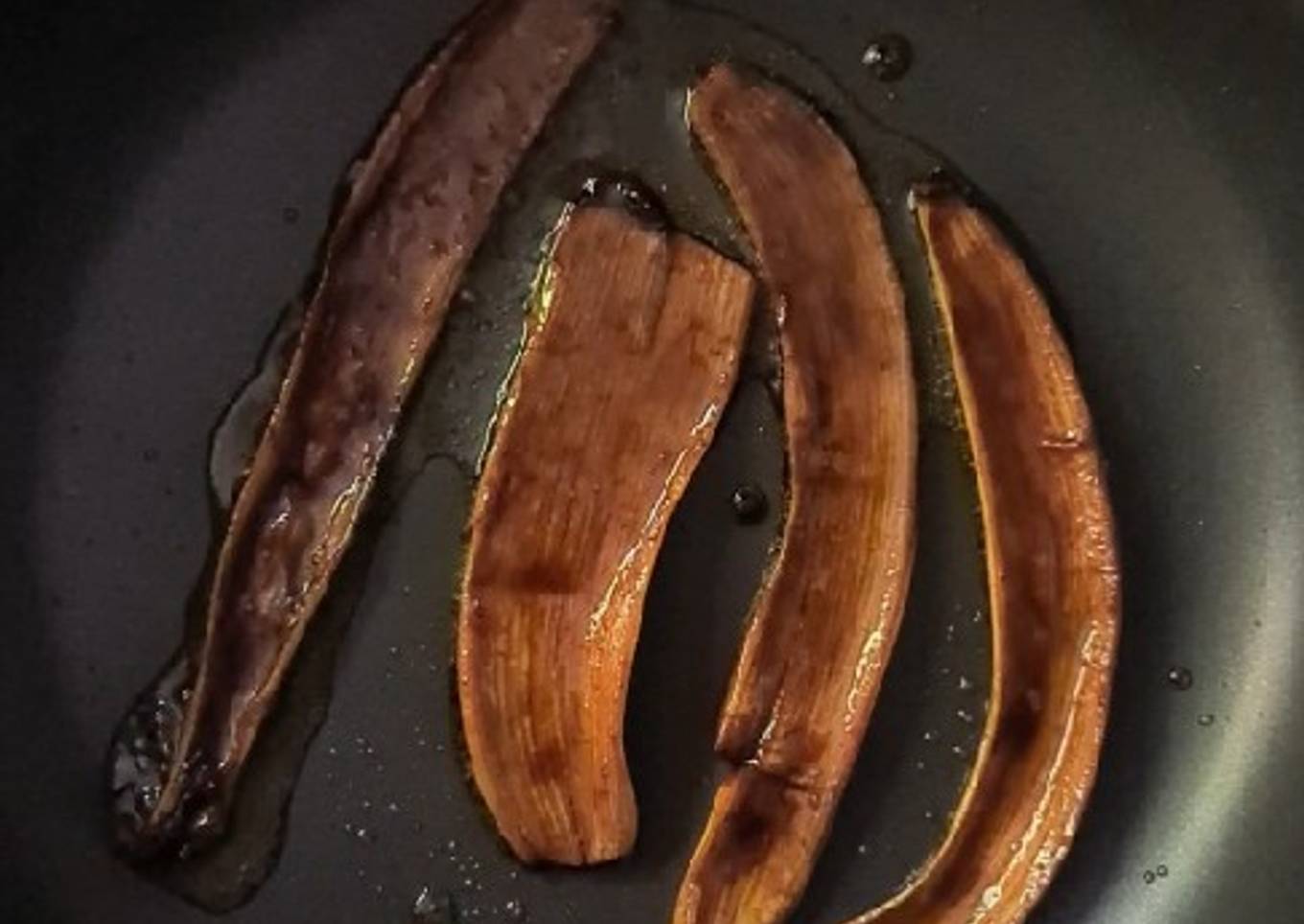 Banana peel bacon