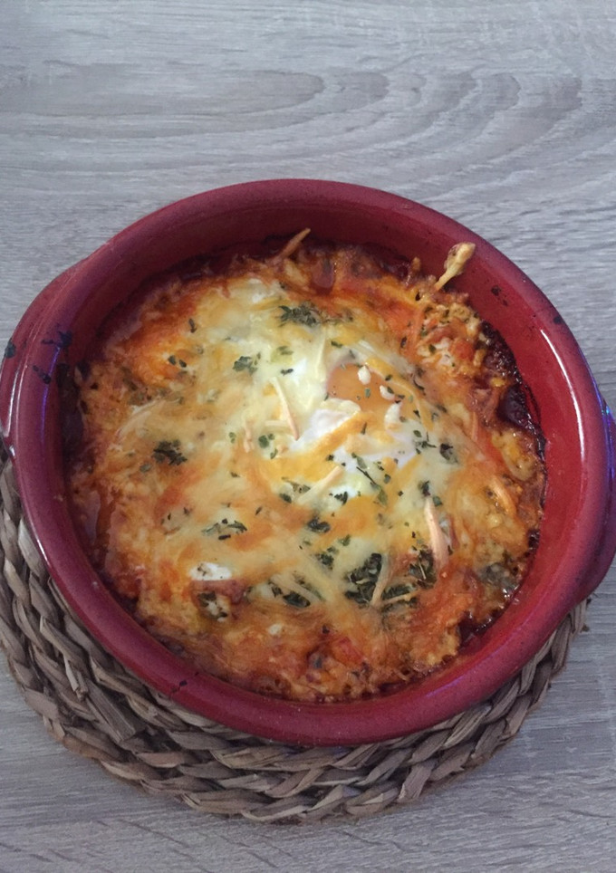 Una foto de Huevos al plato