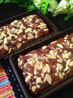 Foto resep Shiny fudgy brownies