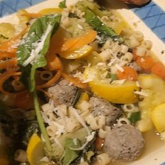 A picture of My Summer Minestrone.