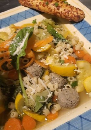 A picture of My Summer Minestrone.