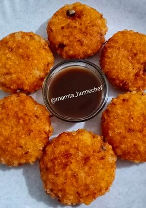 A picture of Sabudana Vada.