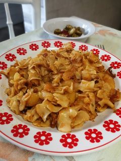 Krumplis tészta (pirítva is...) recept fotója