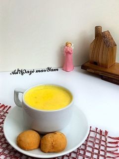 عکسی از دستور شیر طلا🥛