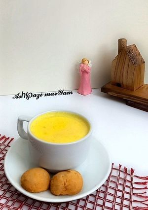عکسی از دستور شیر طلا🥛
