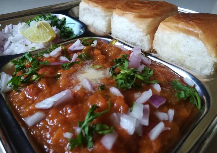 Recipe of Restaurant Style Pav-bhaji