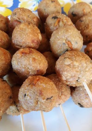 Foto resep Vegan bakso tempe goreng