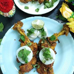 Tandoori Chicken in Kadai A picture of Tandoori Chicken in Kadai.