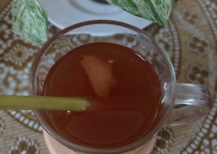 Resep Wedang Jahe Merah Sederhana