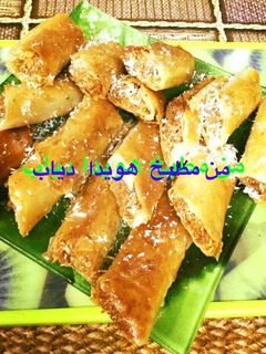 صورة لوصفة جلاش بالكنافه