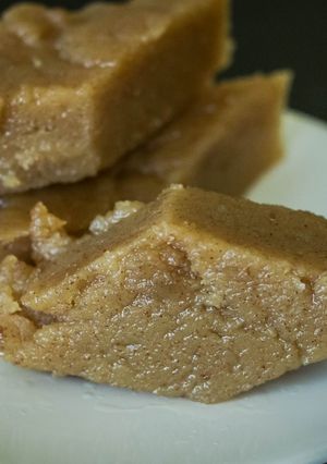 A picture of Rice Halbai / Rice Halwa.