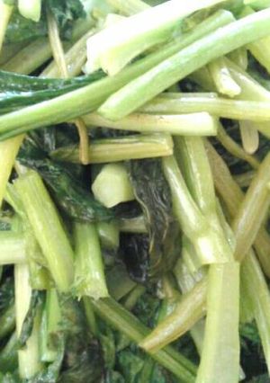 Hình của món Cải xào.