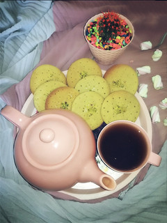 عکسی از دستور بیسکویت ساده وانیلی