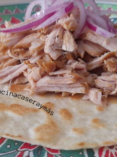 Una foto de Tacos de cochinita pibil