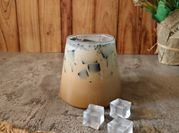 Gambar es cincau susu gula aren