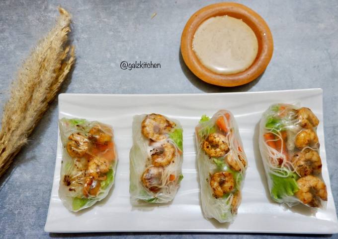 Resep Spring Roll Oleh Galz Kitchen Cookpad