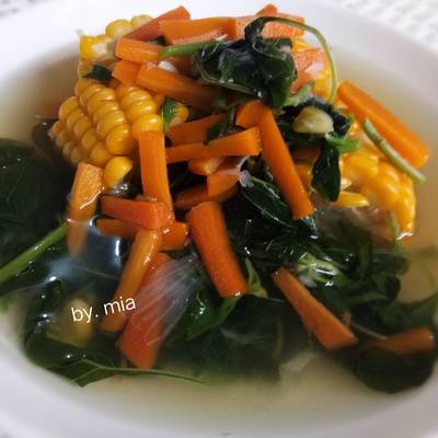 Resep Sayur Bening Dengan Daun Kemangi Oleh Mia Mia Cookpad