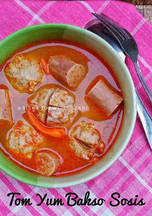 Foto resep Tom Yum Bakso Sosis