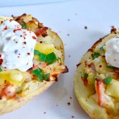 A picture of Twice Baked Potatoes.