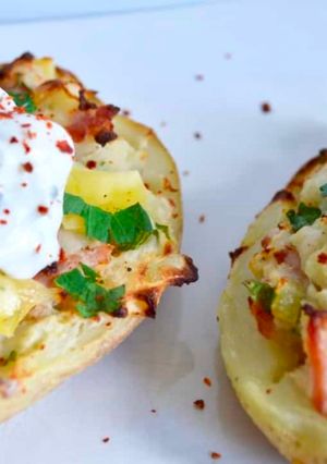 A picture of Twice Baked Potatoes.