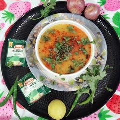 Amti dal (Maharashtrian Amti dal) A picture of Amti dal (Maharashtrian Amti dal).