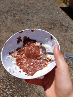 Una foto de Postre prestigio keto