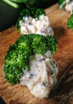 Foto resep Prawn Broccoli Mushroom 🍄🍄|| Baso Udang Brokoli