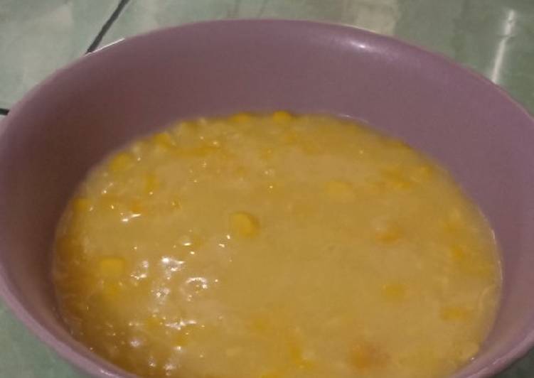 Resep Cream Soup Jagung Royco Enak dan Antiribet